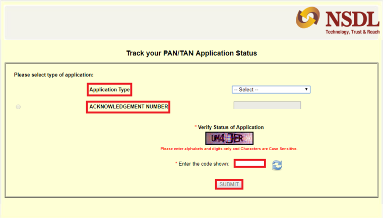 How to Track Pan Card Status