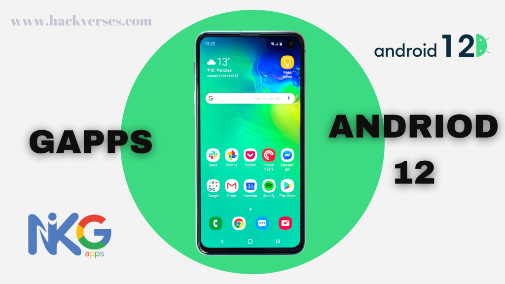 GAPPS For Android 12 Custom ROMs and GSI