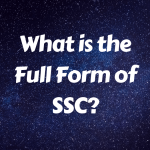 What is the Full Form of SSC